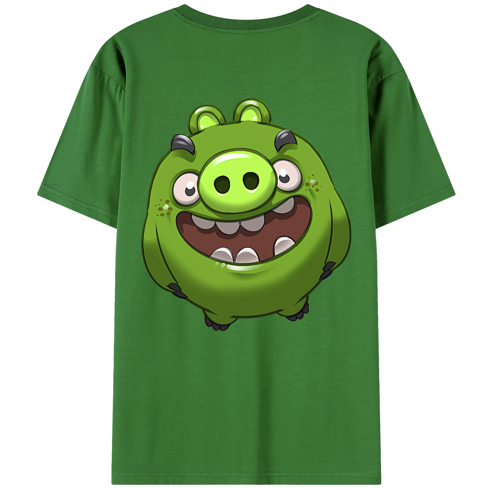 （画像用） Angry Birds アングリーバード レディース半袖Tシャツ(バックプリント)